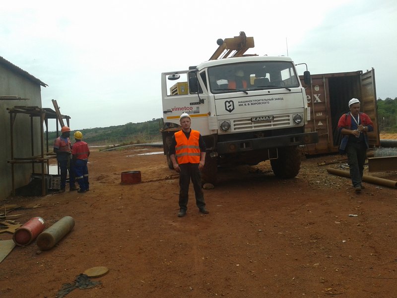 Буровые установки УРБ в Сьерра-Леоне